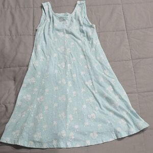 Floral‎ Blue Kids Dress